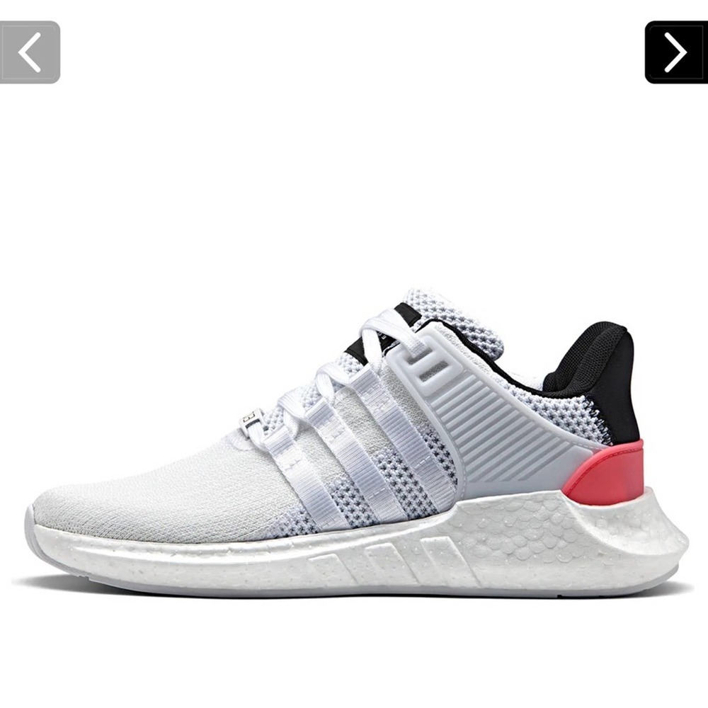 Adidas | EQT SUPPORT 93 17 WHITE TURBO RED Size 7 - Picture 1 of 9